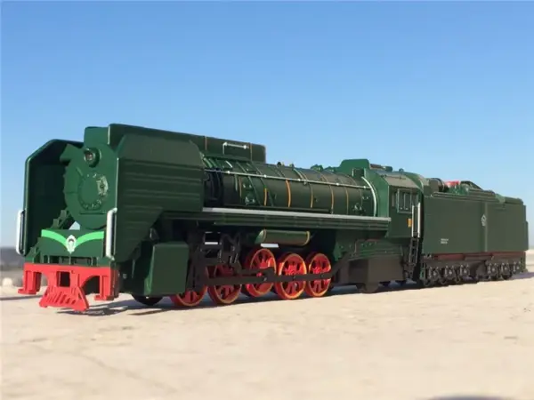Diecast 1:87 Scale Alloy Pull Back Train - Image 7