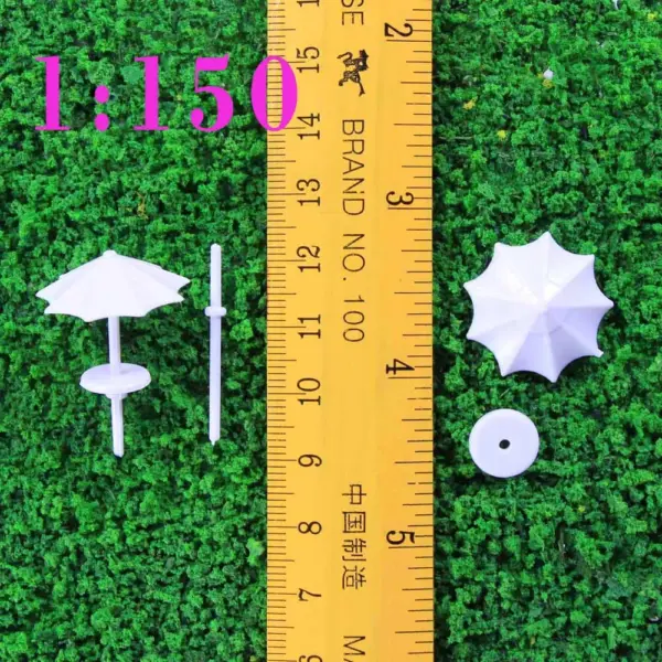 24pcs Model Railway Sun Umbrella Set - Image 9
