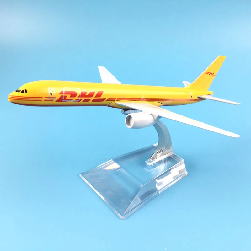 Boeing 757 DHL Cargo Aircraft Model 1:400 Scale 2 Boeing 757 DHL Cargo Aircraft Model 1:400 Scale - Image 2