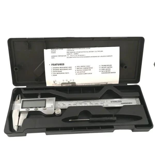 Stainless Steel Digital Vernier Caliper 150mm - Image 7