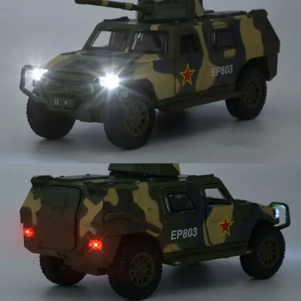 Dongfeng Warrior 1:32 Alloy Car Model - Image 6