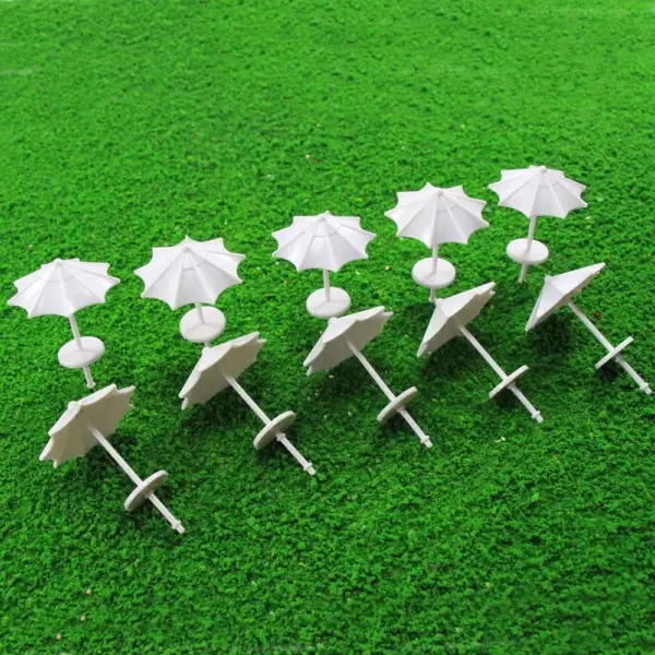 24pcs Model Railway Sun Umbrella Set - Image 4
