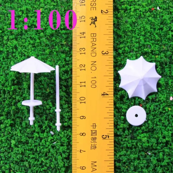 24pcs Model Railway Sun Umbrella Set - Image 10
