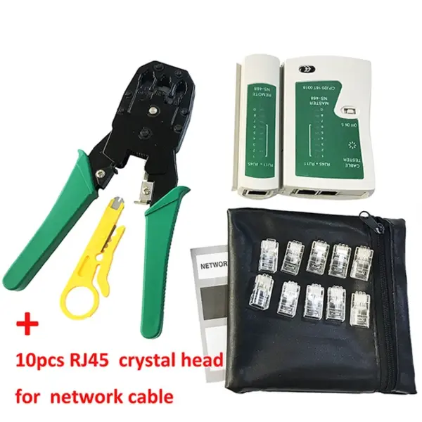 Network Cable Tester and Crimping Pliers Set - Image 8