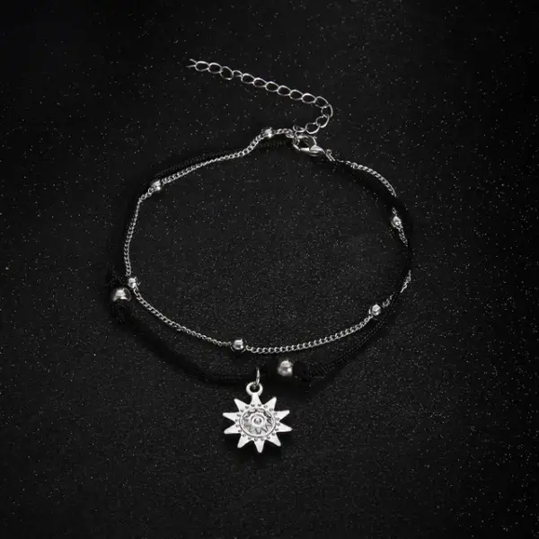 Vintage Boho Multi Layer Bead Anklet for Women - Image 5