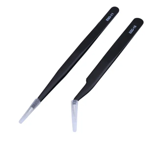 Precision Tweezers Set ESD Safe for Electronics - Image 2