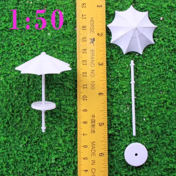 24pcs Model Railway Sun Umbrella Set - Image 7