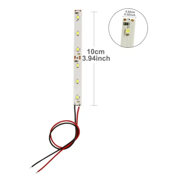 10pcs Warm White Bright White LED Light Strips - Image 5