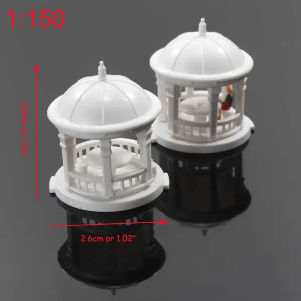 Chinese Pavilion Model Set 1:150 N Scale - Image 8