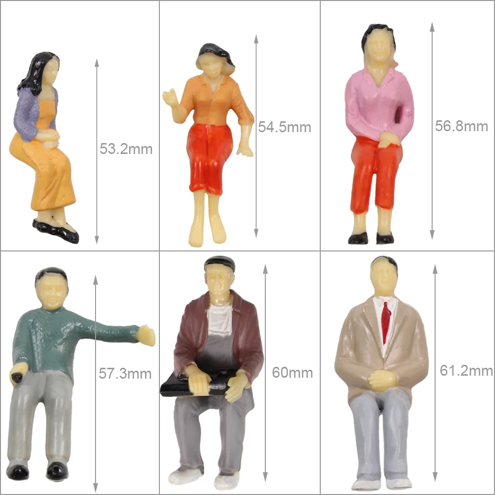 Evemodel P25S 12pcs Painted Figures Set 3 Evemodel P25S 12pcs Painted Figures Set - Image 3