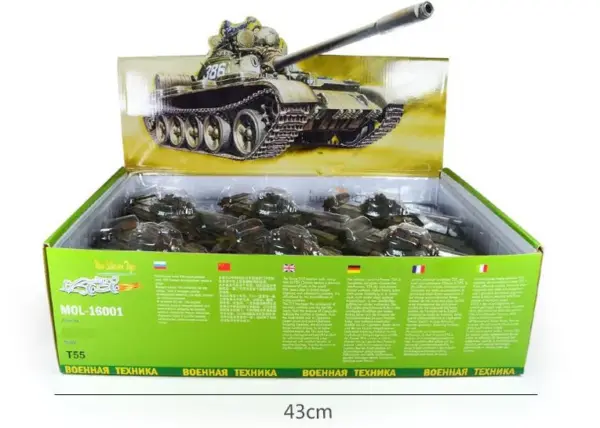 1:43 Alloy T55 MBT Tank Model - Image 5