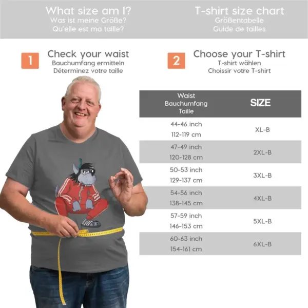 Men's Nu Pogodi Wolf Graphic T-Shirt XXL - Image 5