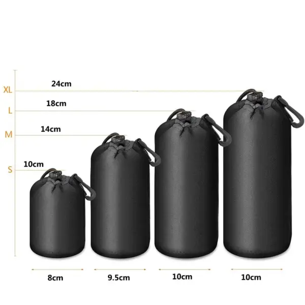 Camera Lens Pouch Set for DSLR Lenses - Image 3