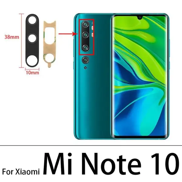 Dual Rear Camera Glass Lens for Xiaomi Redmi Note 9 Series - Image 14
