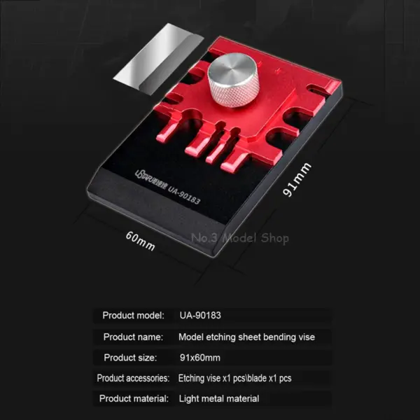 USTAR Etching Sheet Bender Tool for Modelers - Image 2