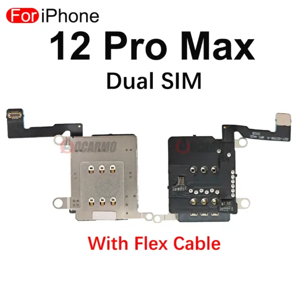iPhone SIM Card Tray Flex Cable Replacement for Models X to 12 Pro Max - Image 16