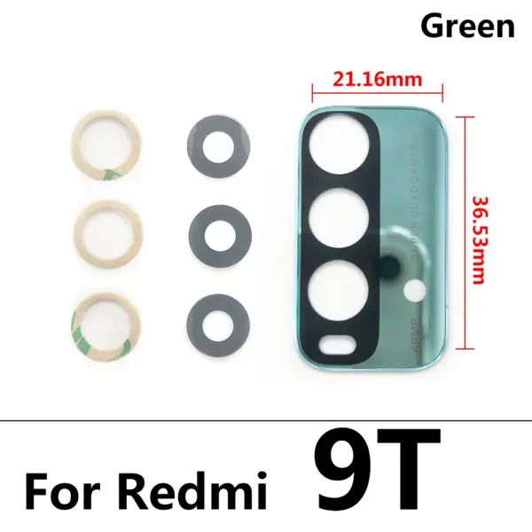Redmi 9-12C Camera Glass Lens with Adhesive - Image 9