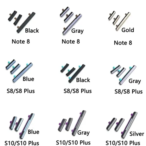Samsung Galaxy Note 8 S8 S9 S10 Power Volume Buttons Replacement - Image 3
