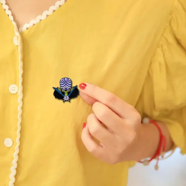 Mojo Jojo Villain Pin Brooch Funny Accessory - Image 5