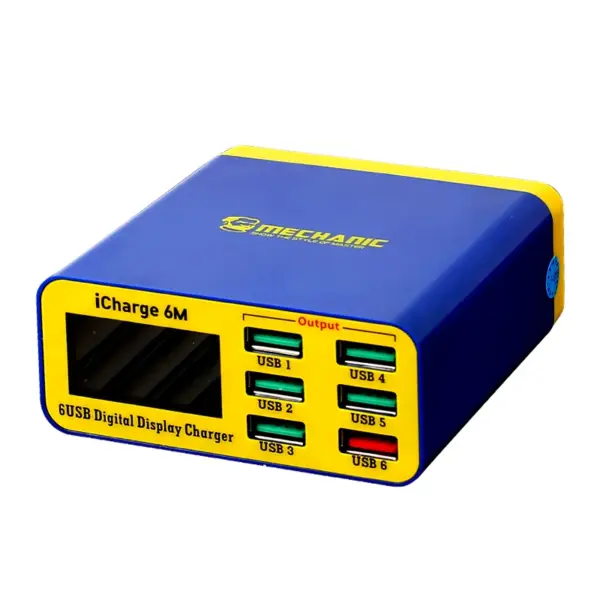 MECHANIC iCharge 6M USB Fast Charger 6 Ports - Image 5