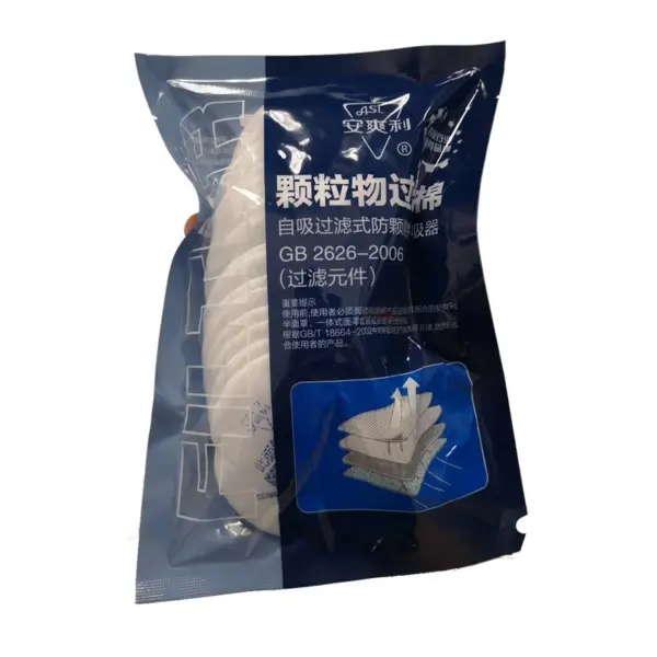 Dual Filter Dust Mask with Safety Glasses - Image 8