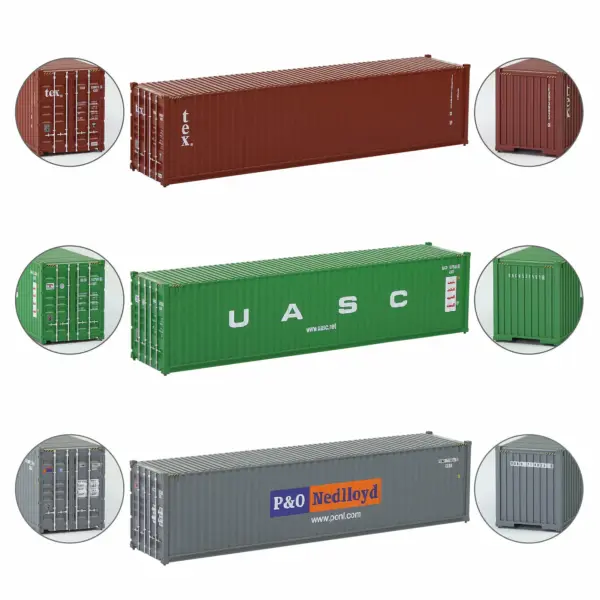 Customized 40ft HO Scale Shipping Container - Image 4