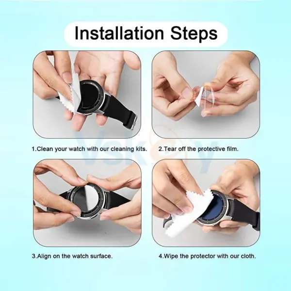 5PCS Tempered Glass for XIAOMI Watch 2 Pro - Image 6