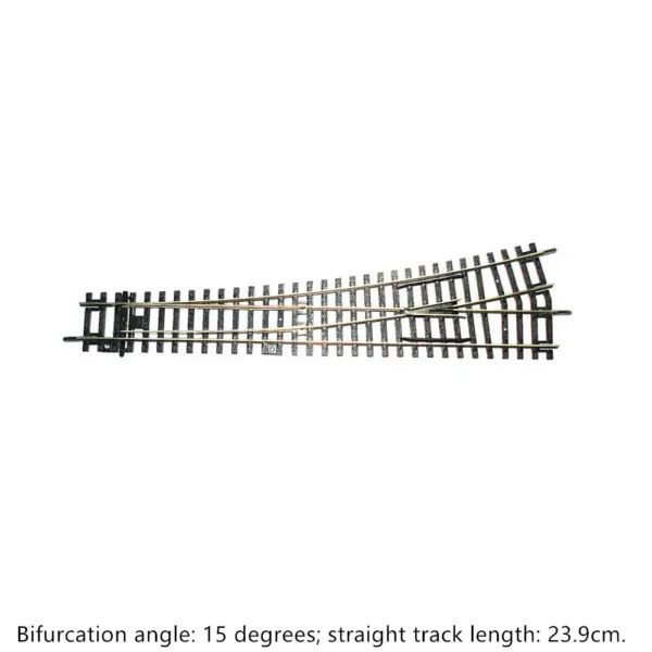 1:87 Scale Right/Left Turnout Train Track - Image 2