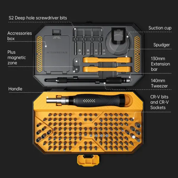 JAKEMY JM-8183 145-in-1 Screwdriver Set - Image 5