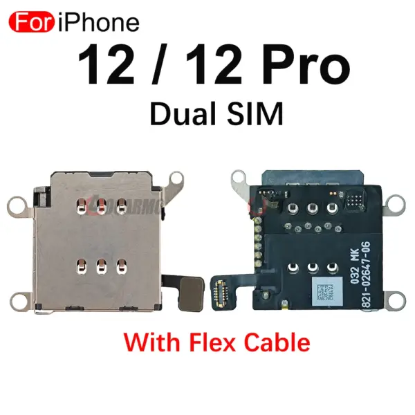 iPhone SIM Card Tray Flex Cable Replacement for Models X to 12 Pro Max - Image 20