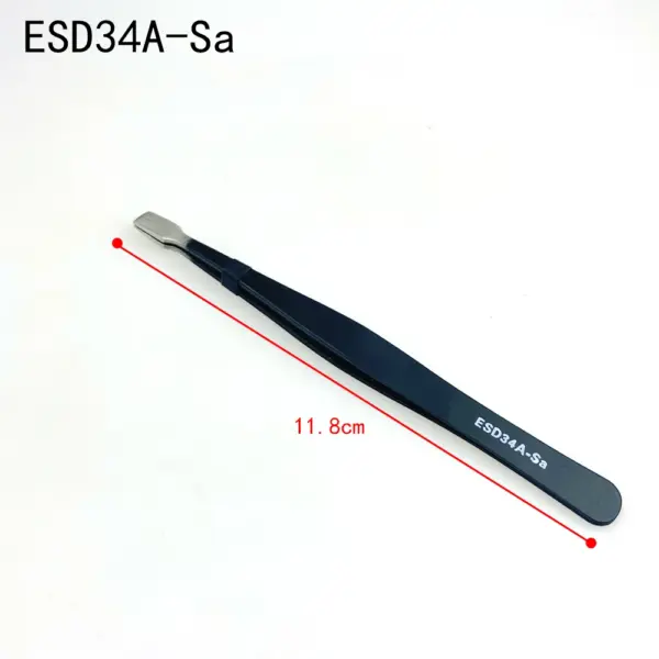 9-Piece Anti-Static Stainless Steel Tweezers Set - Image 4