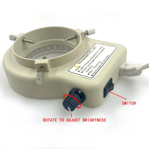 LED Ring Light Illuminator for Microscopes - Image 4