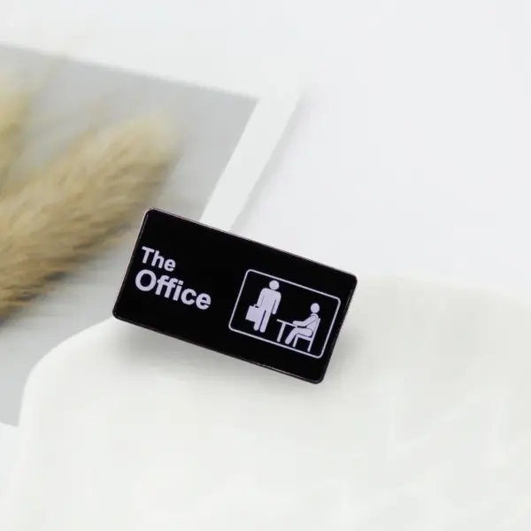 The Office Enamel Pin Classic Metal Badge - Image 5
