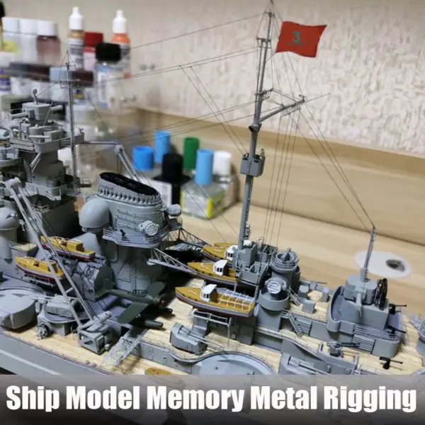 Memory Metal Rigging for Ship Model 1:350 Scale - Image 2