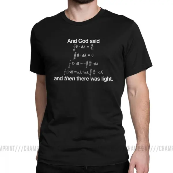 Men's Physics Maxwell's Equations T-Shirt - Image 13