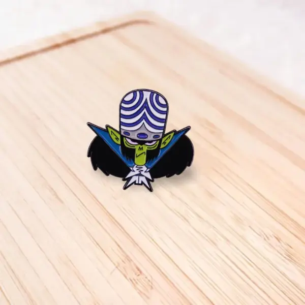 Mojo Jojo Villain Pin Brooch Funny Accessory - Image 6