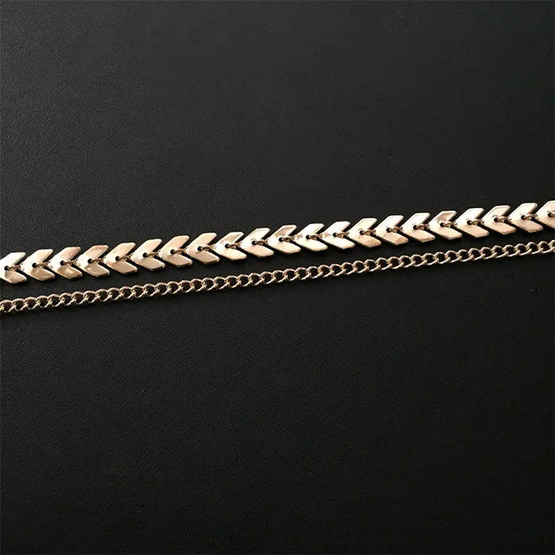 Gothic Multi Layered Choker Necklace 4 Gothic Multi Layered Choker Necklace - Image 4