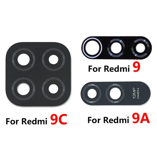 Redmi 9-12C Camera Glass Lens with Adhesive - Image 2