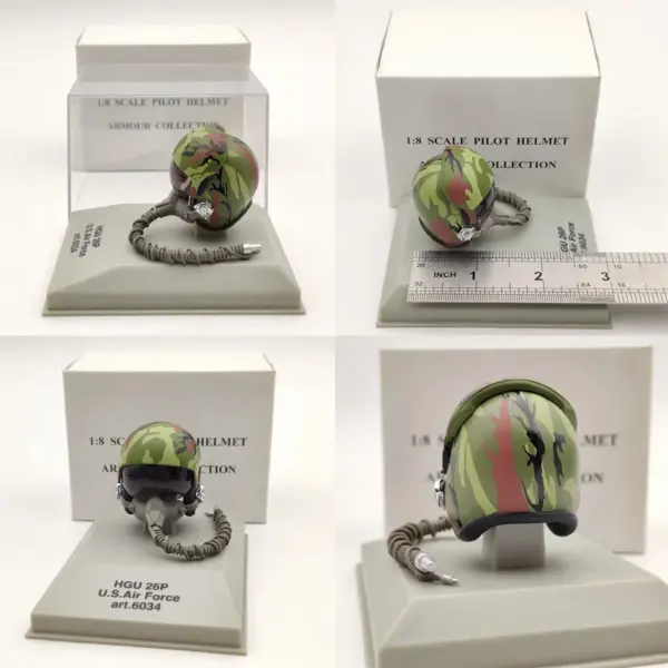 Diecast Pilot Helmet HGU 26P/33P/55P/MC 10/Gueneau 316 - Image 3