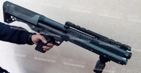 3D Paper Model Gun Shotgun KSG DIY Kit - Image 5