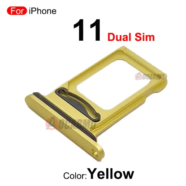 iPhone 11 Dual SIM Card Tray with Waterproof Ring - Image 11