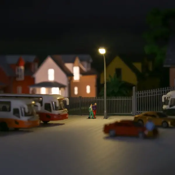 5pcs HO TT N Z Scale Model Street Lamps - Image 6