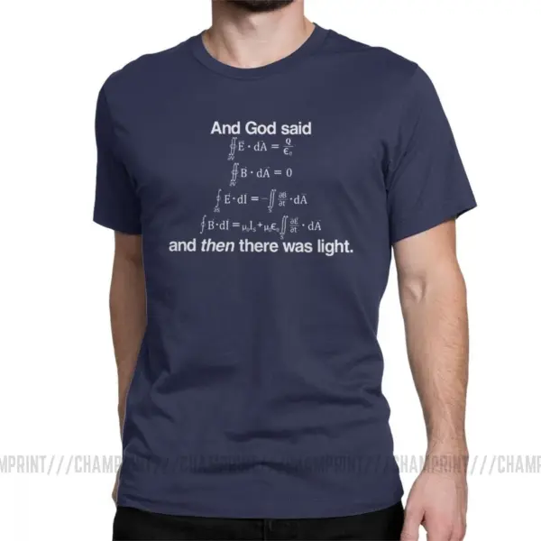 Men's Physics Maxwell's Equations T-Shirt - Image 12