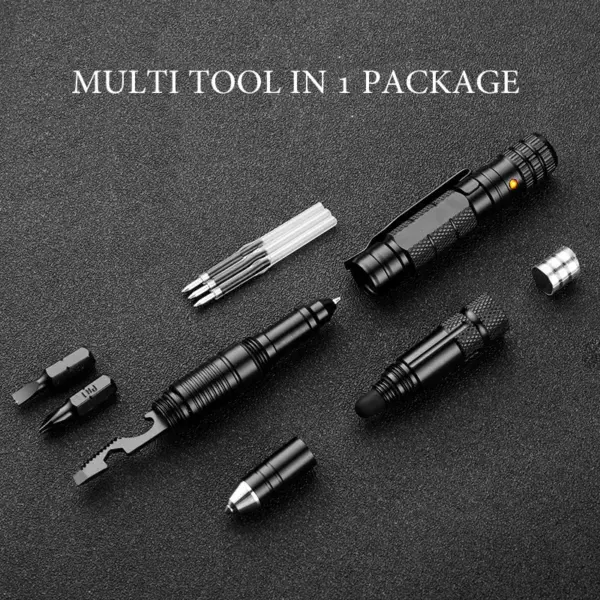 Multi-Function Tactical Self-Defense Pen Tool - Image 2