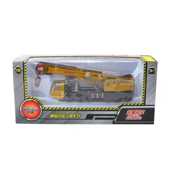 1:50 Scale Alloy Engineering Crane Model - Image 8