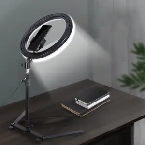 26CM Adjustable Ring Light with Tripod