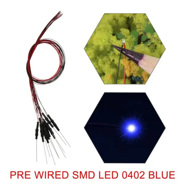 20pcs Pre-wired 32AWG SMD LEDs with Resistor - Image 5