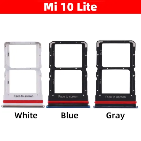 Xiaomi Mi 10 Lite 5G Sim Card Tray Holder