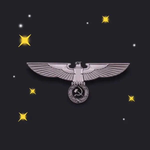 CCCP Victory Eagle Brooch Pin for Collectors - Image 4