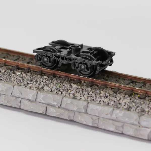 Evemodel 12pcs HO Scale 1:87 Wheelsets - Image 2